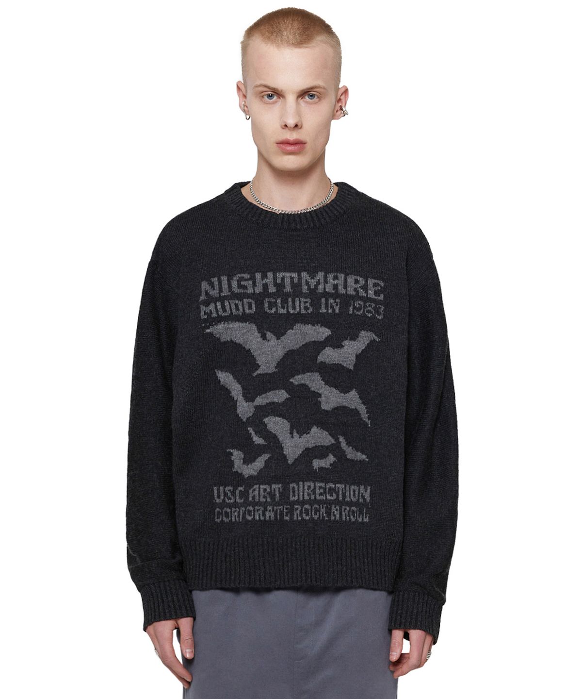 비바스튜디오(VIVASTUDIO) NIGHTMARE KNIT [BLACK]