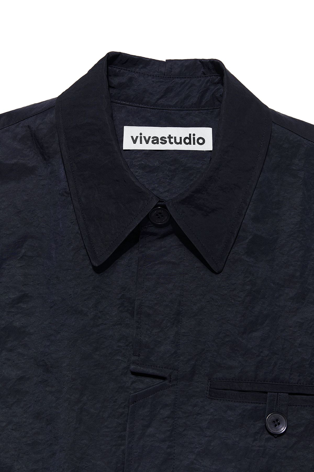 비바스튜디오(VIVASTUDIO) NYLON COAT [NAVY]