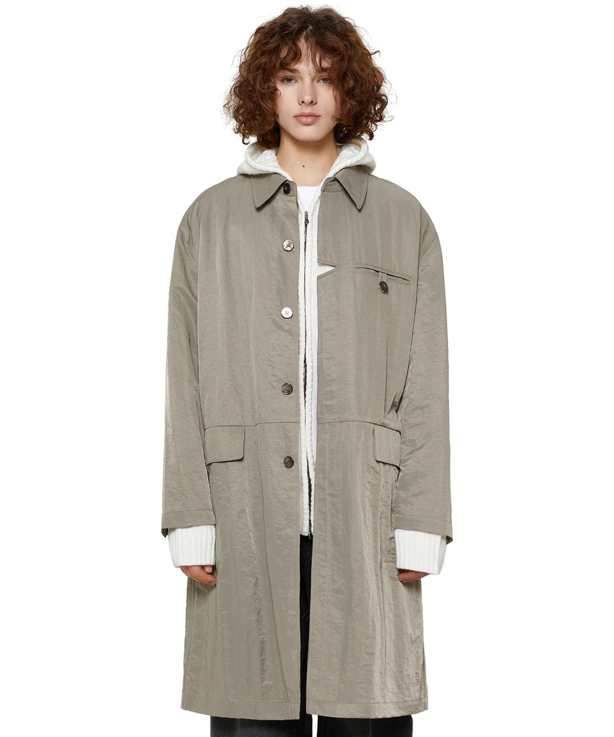 비바스튜디오(VIVASTUDIO) NYLON COAT [KHAKI]