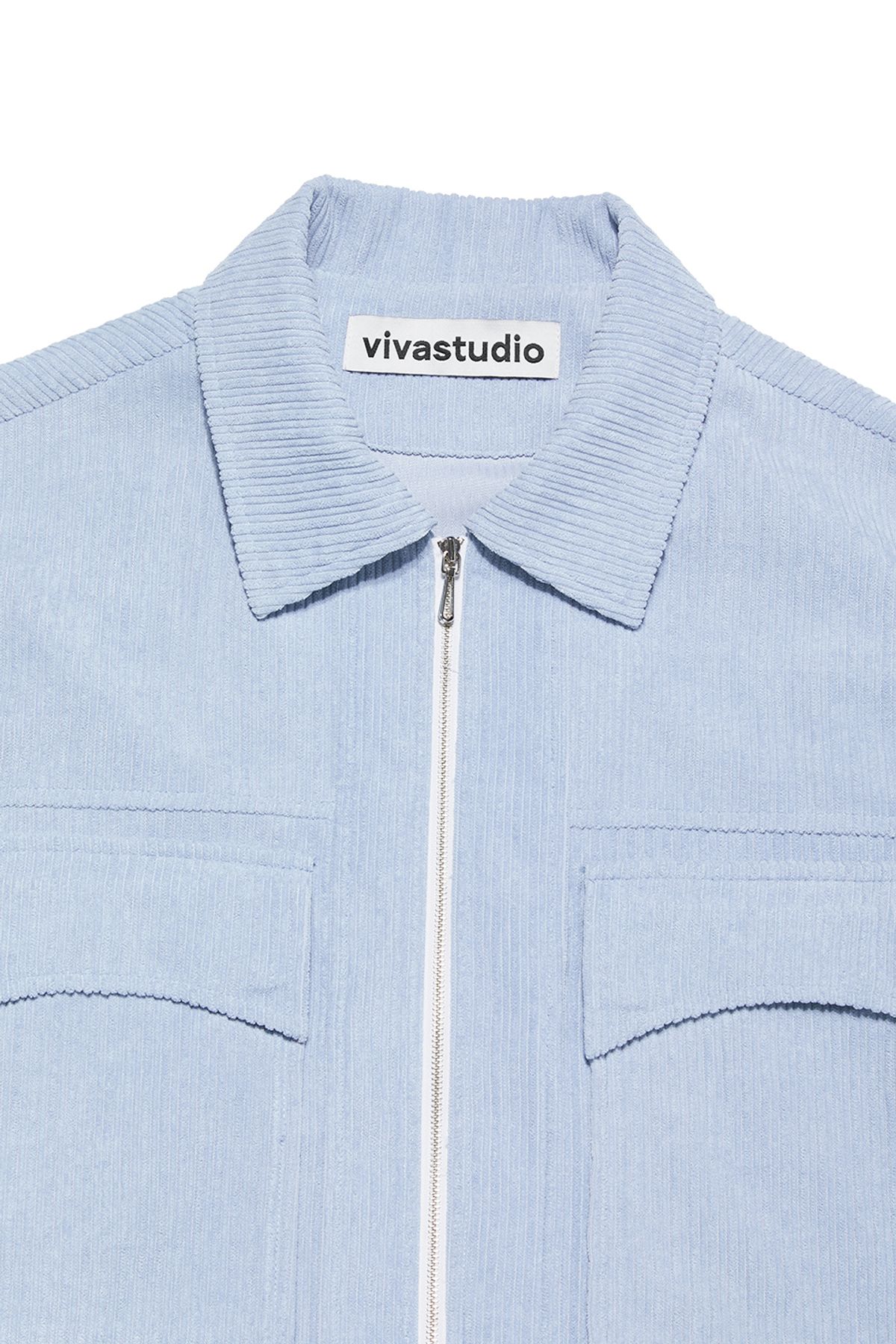 비바스튜디오(VIVASTUDIO) CORDUROY HOUSE JACKET [SKY BLUE]
