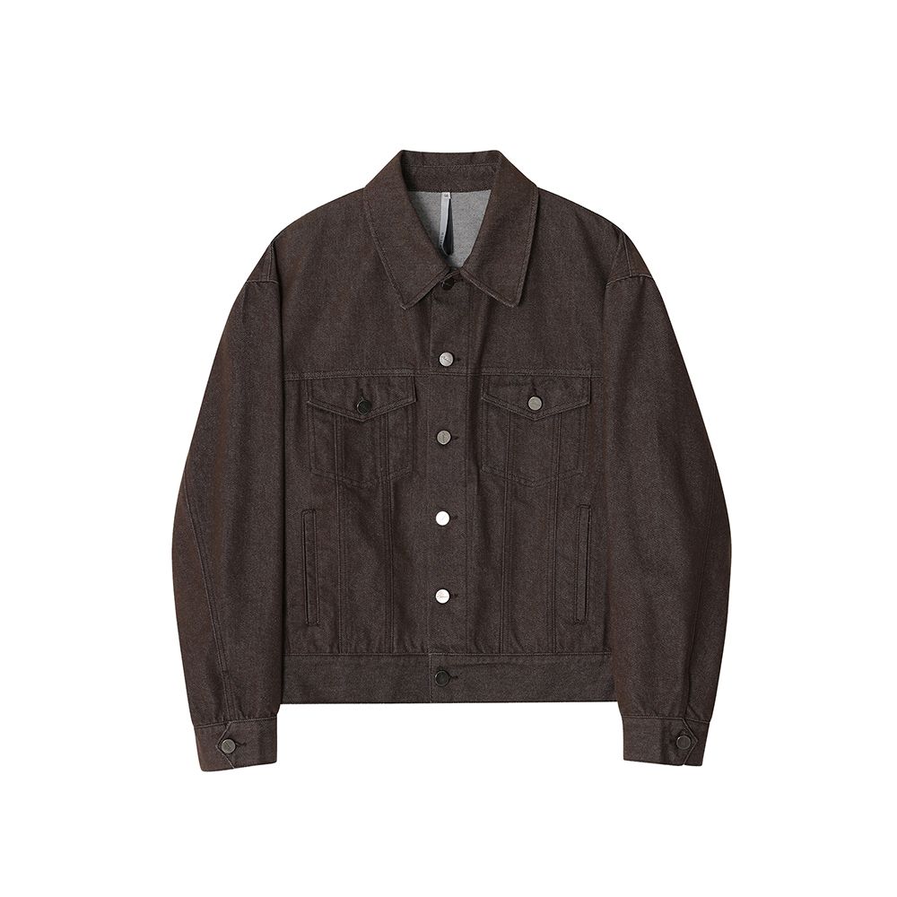 ★E.B.M★ Overfit crop denim jacket EMP2DJK020 OVERDYE CROPPED DENIM JACKET LADIES – us.bape.com