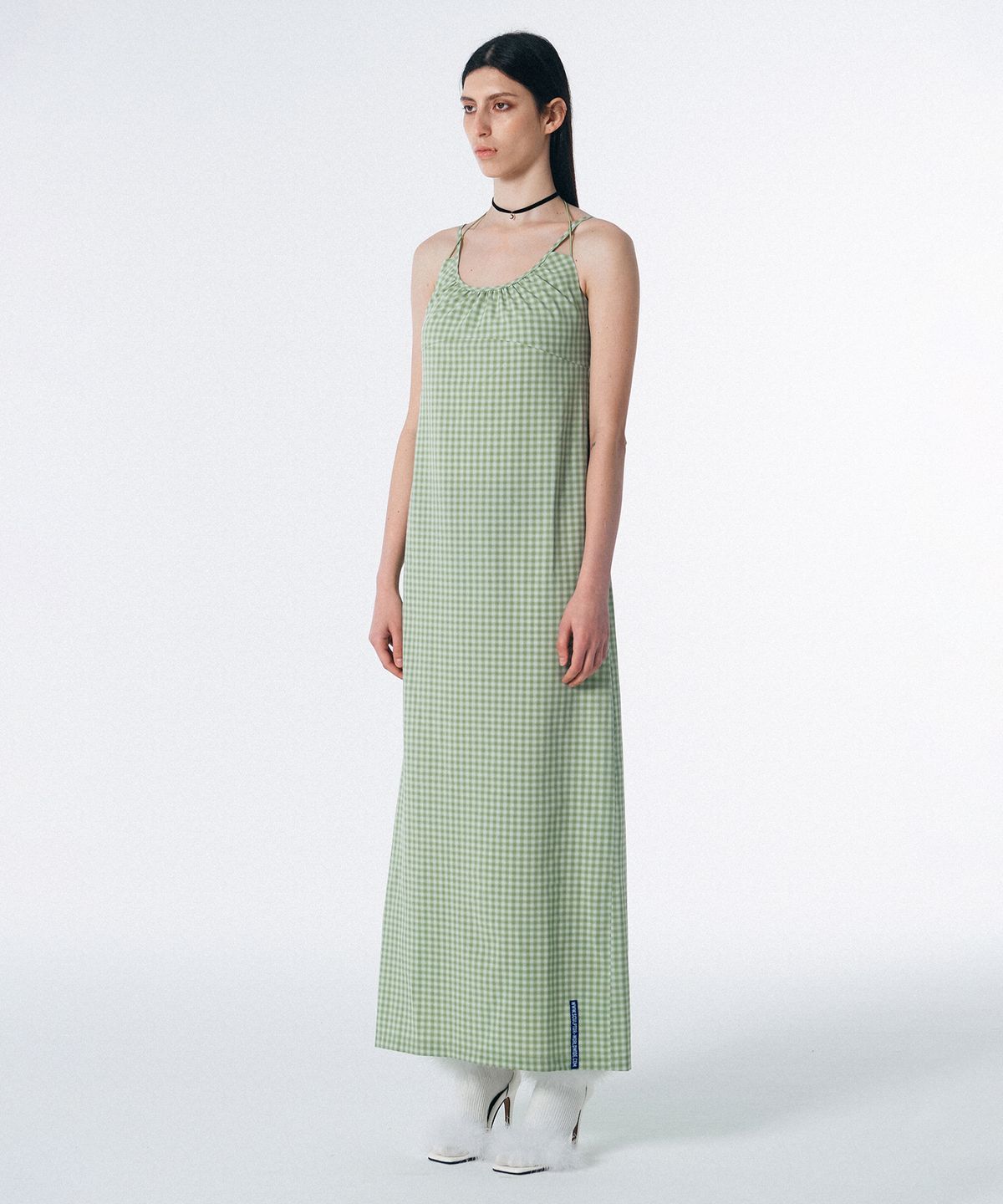 스컬프터(SCULPTOR) Wendy Maxi Dress Green Ombre