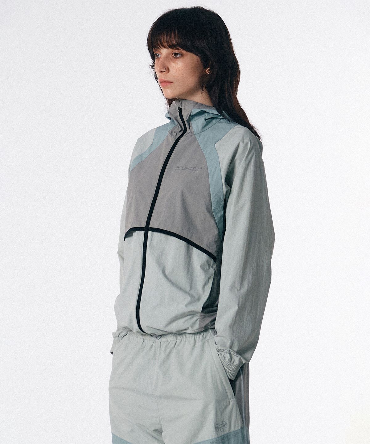 스컬프터(SCULPTOR) Protyle Rudiment P12 Wind Jacket Multi Gray