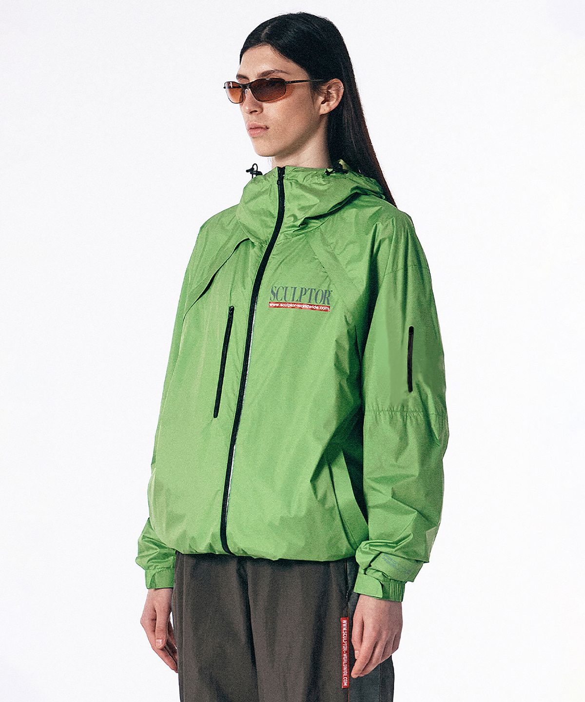 스컬프터(SCULPTOR) Protyle Regular N23 Shell Jacket Green