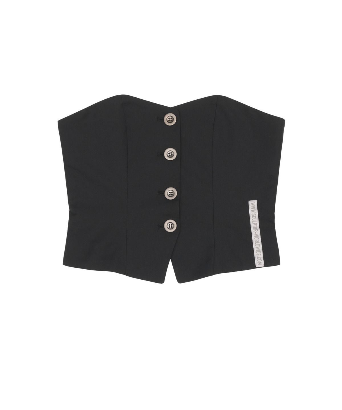 스컬프터(SCULPTOR) Tidy Bustier Top Black