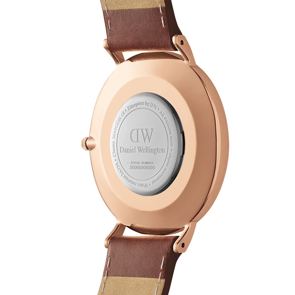 다니엘 웰링턴(DANIEL WELLINGTON) CLASSIC ST MAWES ARCTIC 나파가죽 패션시계