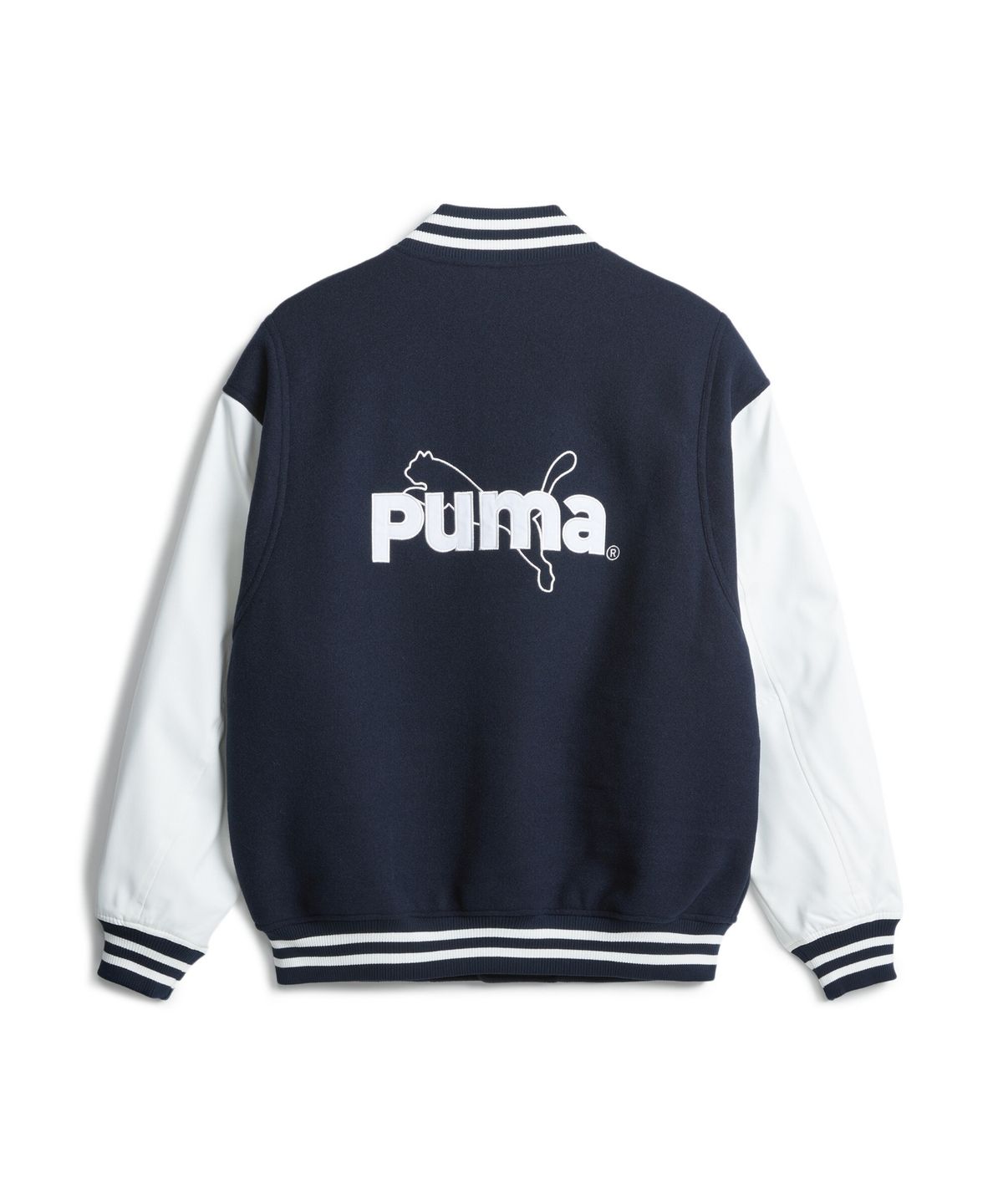 푸마(PUMA) 푸마 팀 바시티 자켓 - 네이비:아이보리 / 933622-02 - 사이즈 & 후기 | 무신사