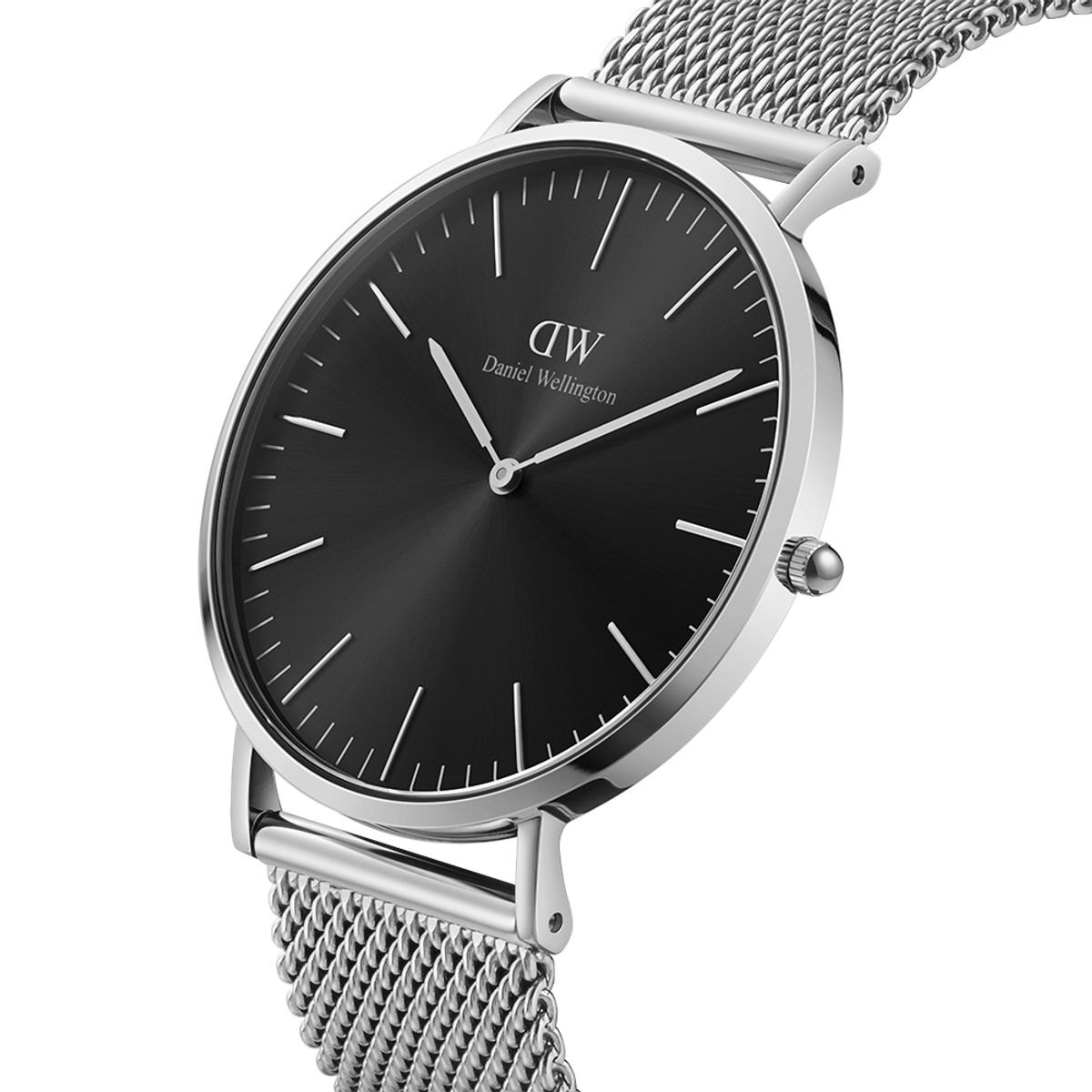 다니엘 웰링턴(DANIEL WELLINGTON) CLASSIC MESH ONYX 밀레니즈 메시 손목시계
