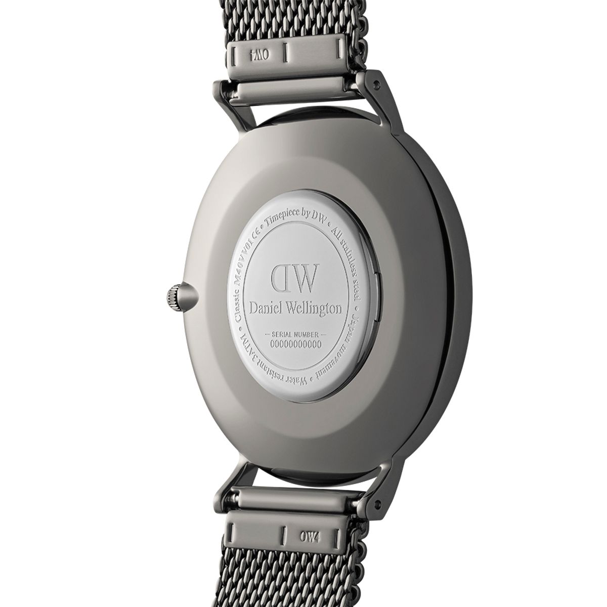 다니엘 웰링턴(DANIEL WELLINGTON) CLASSIC MESH GRAPHITE 그레이 메탈시계