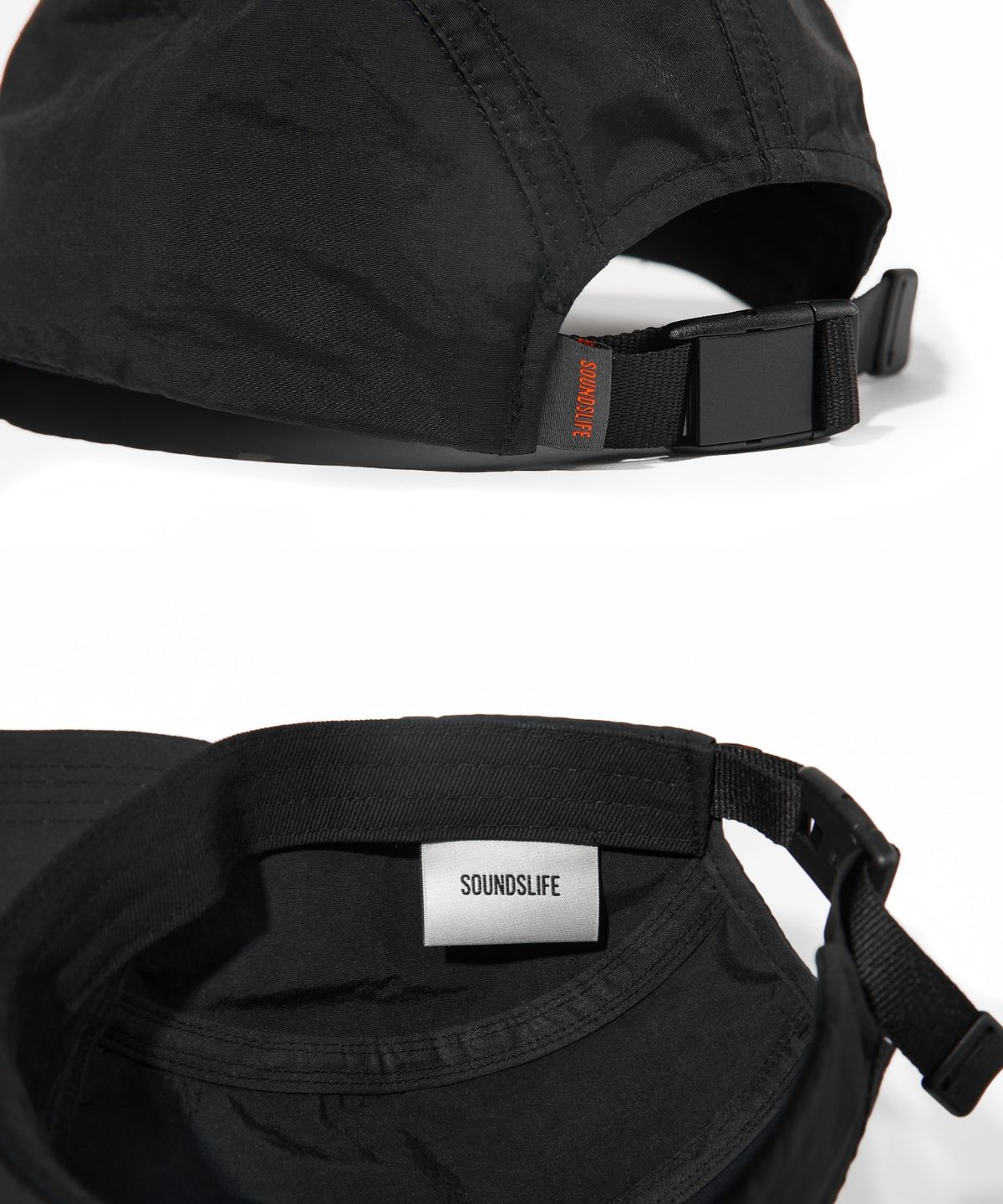 사운즈라이프(SOUNDSLIFE) Hard shell Ball cap Black