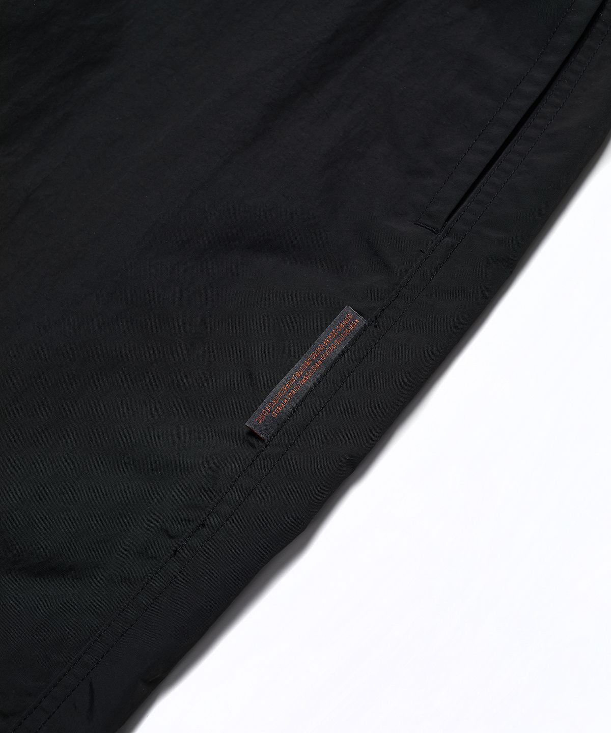 사운즈라이프(SOUNDSLIFE) Hard shell Parachute Pants Black