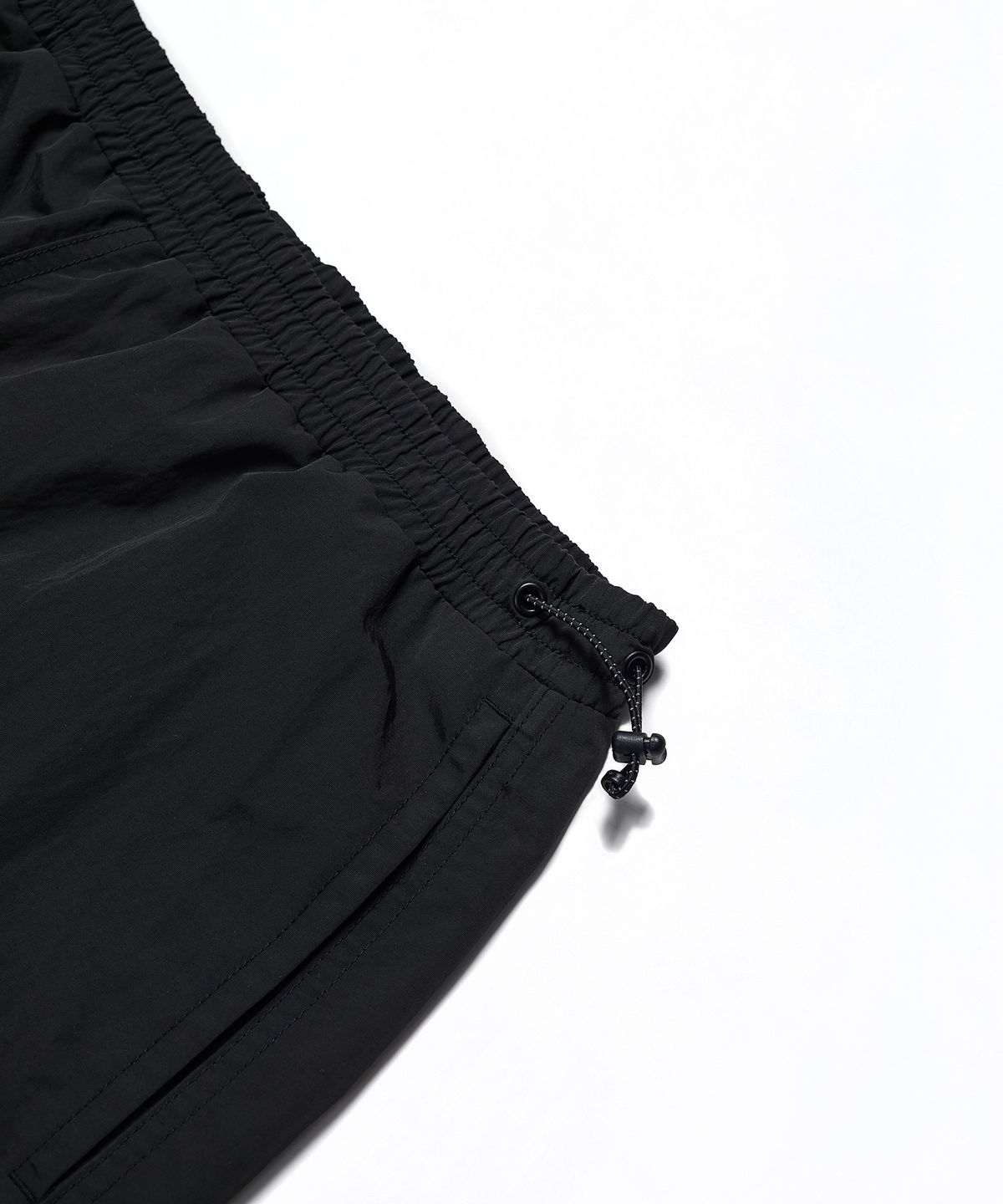 사운즈라이프(SOUNDSLIFE) Hard shell Parachute Pants Black