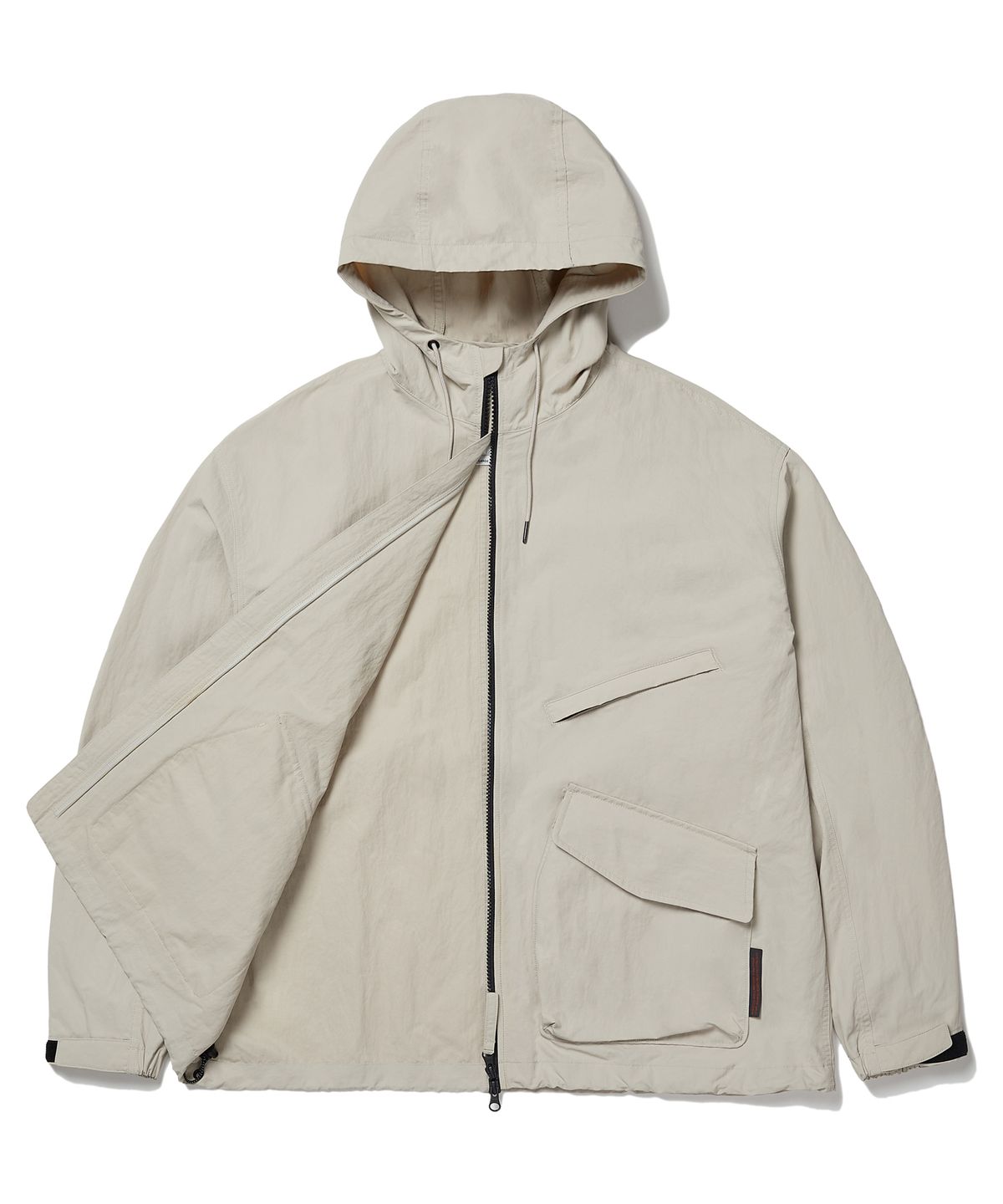 사운즈라이프(SOUNDSLIFE) Hard shell Windbreaker Jacket Ivory