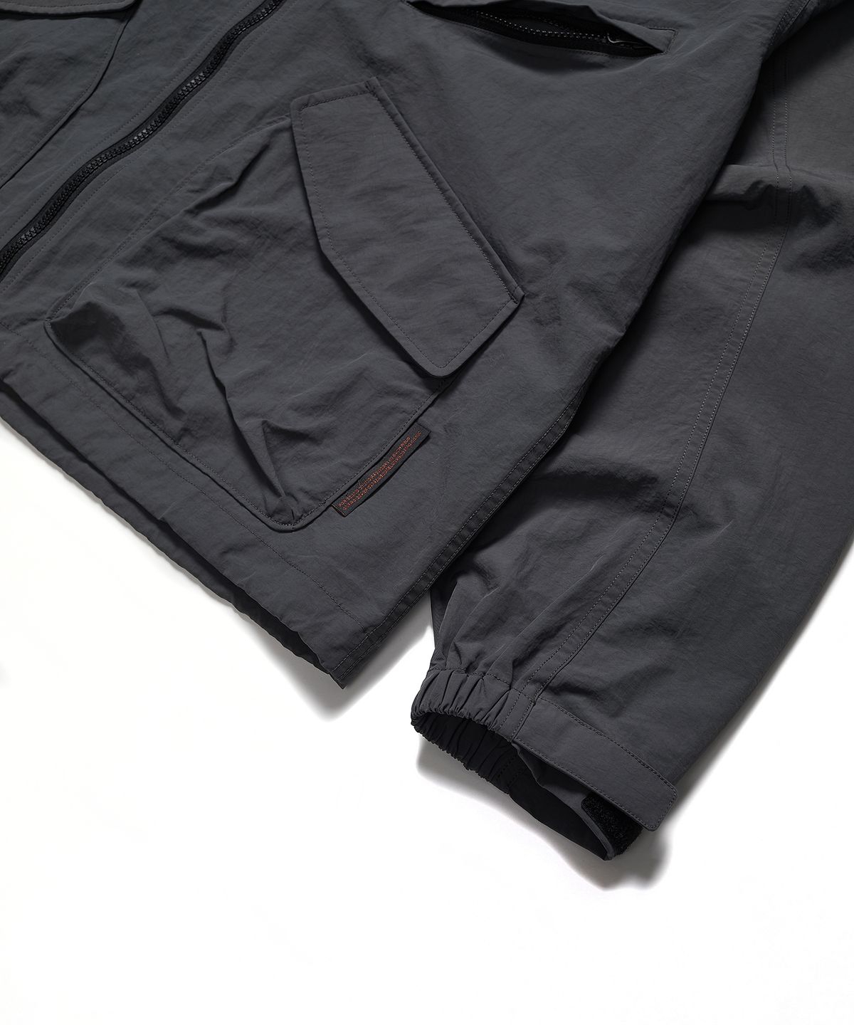 사운즈라이프(SOUNDSLIFE) Hard shell Windbreaker Jacket Charcoal