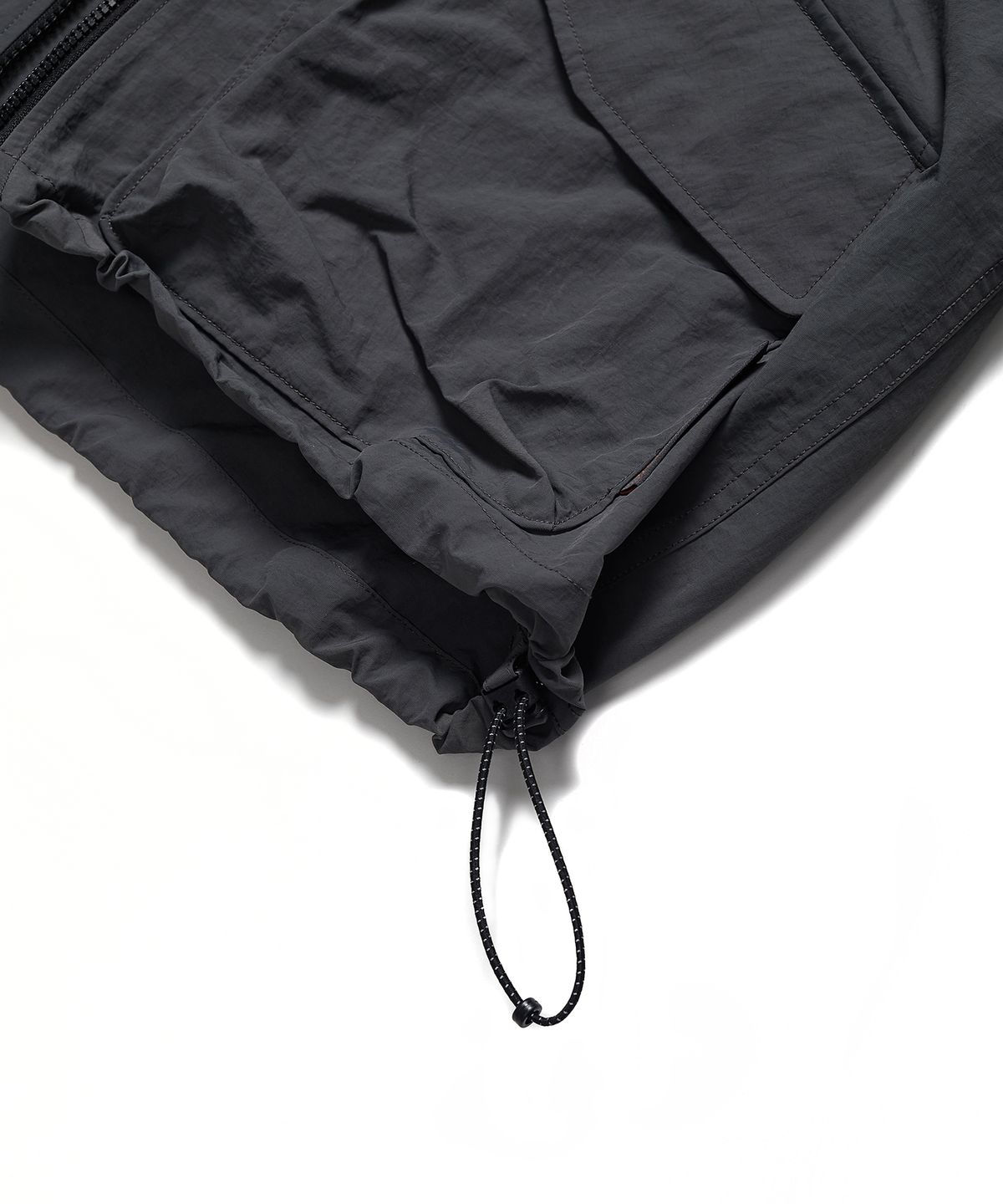 사운즈라이프(SOUNDSLIFE) Hard shell Windbreaker Jacket Charcoal