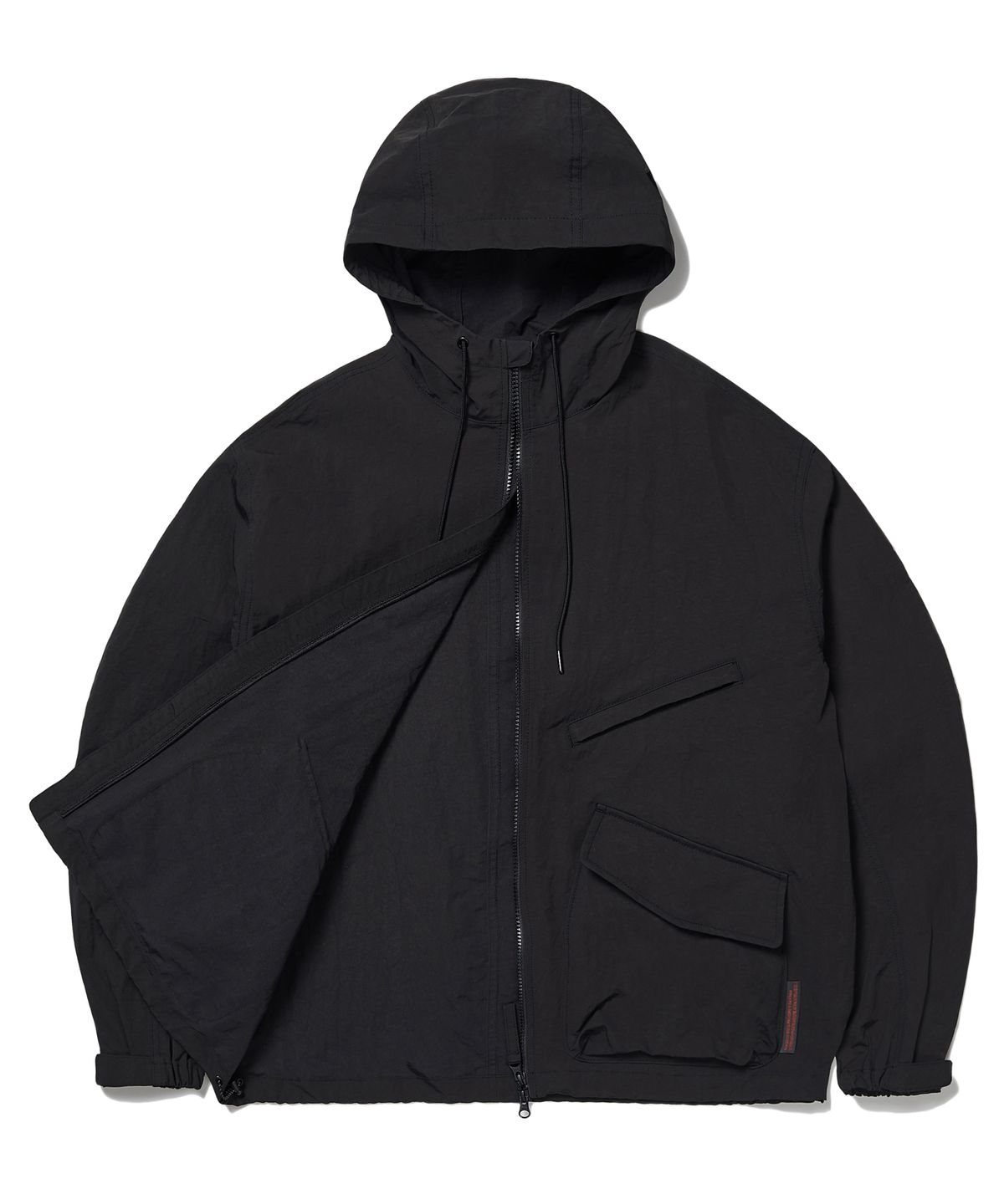 사운즈라이프(SOUNDSLIFE) Hard shell Windbreaker Jacket Black