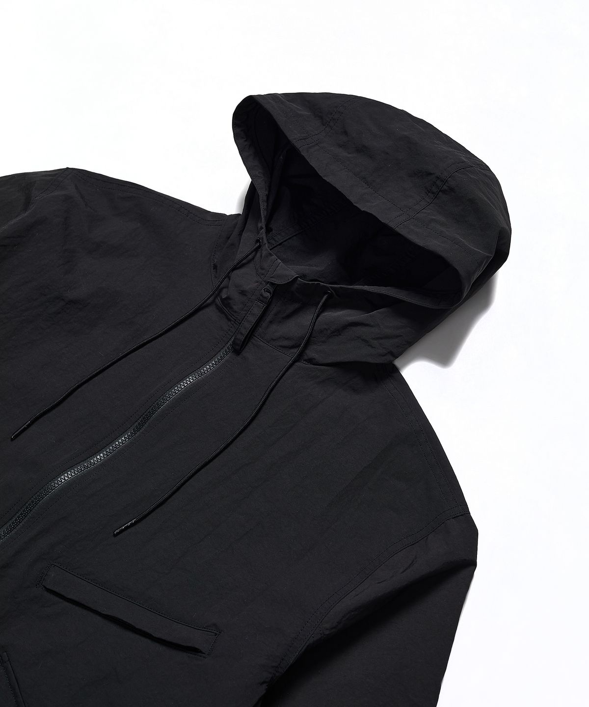 사운즈라이프(SOUNDSLIFE) Hard shell Windbreaker Jacket Black