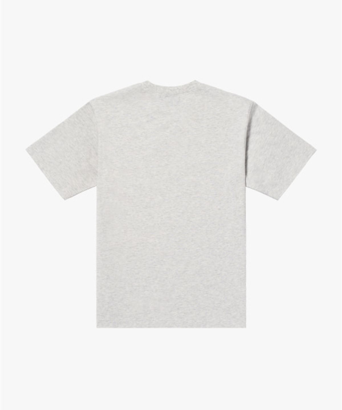 골스튜디오(GOALSTUDIO) ESSENTIAL APPLIQUE TEE-MELANGE GREY