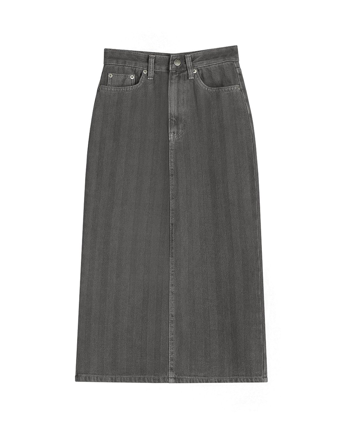 어반드레스(AVANDRESS) Herringbone H-line Long Skirt - 5COL