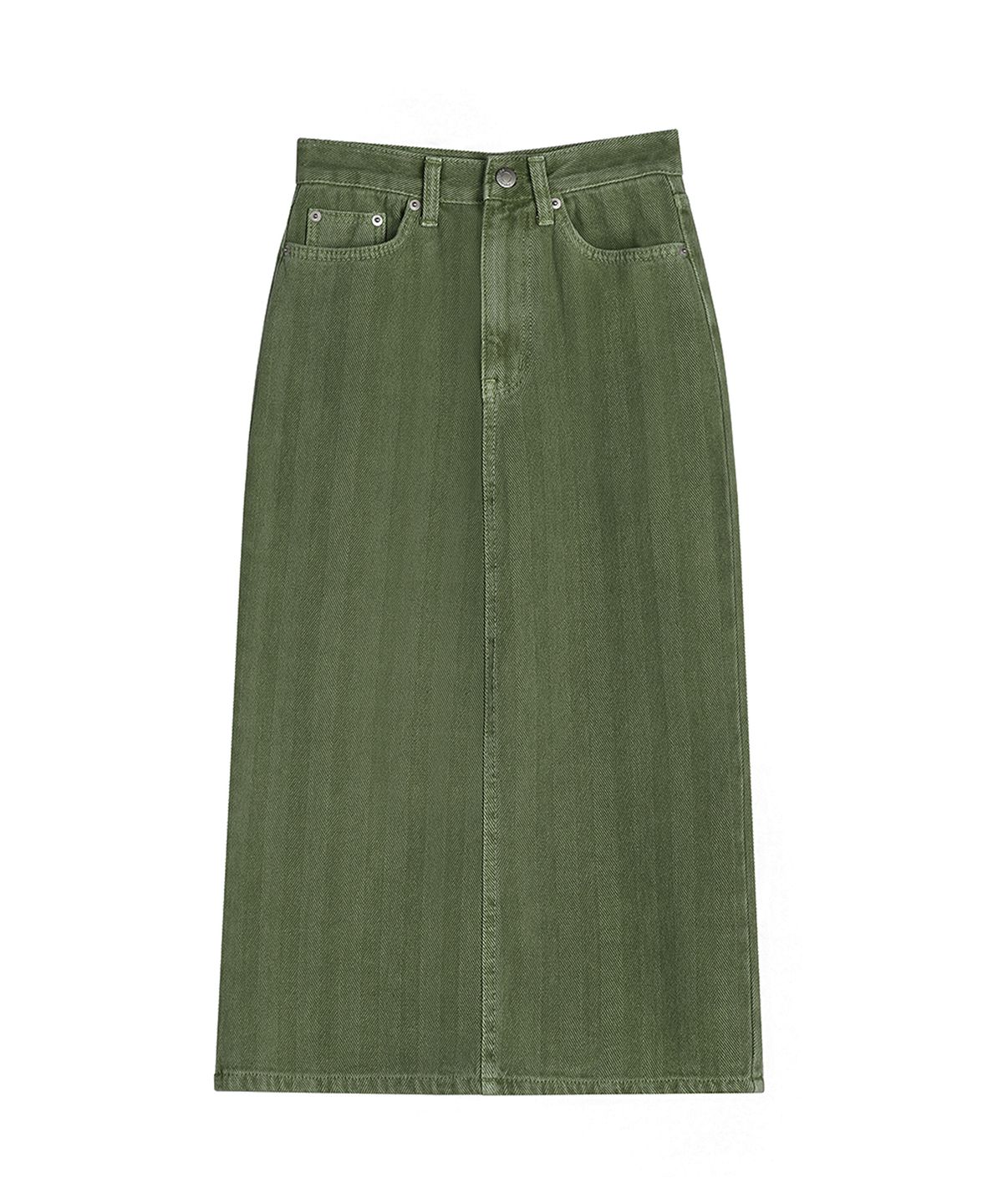 어반드레스(AVANDRESS) Herringbone H-line Long Skirt - 5COL