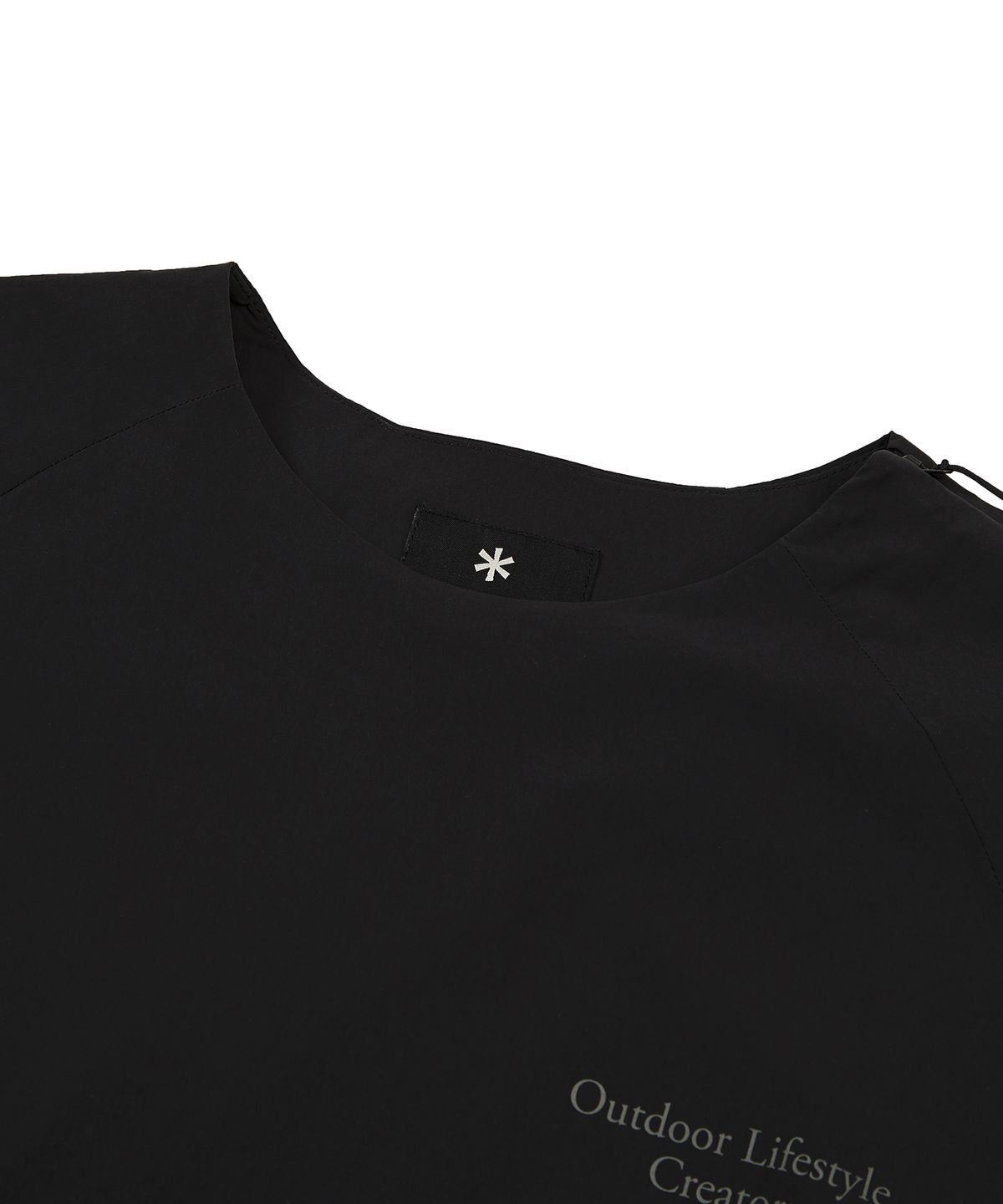 스노우피크 어패럴(SNOWPEAK APPAREL) 씬테크 맨투맨 Black (S23SUSHT68)