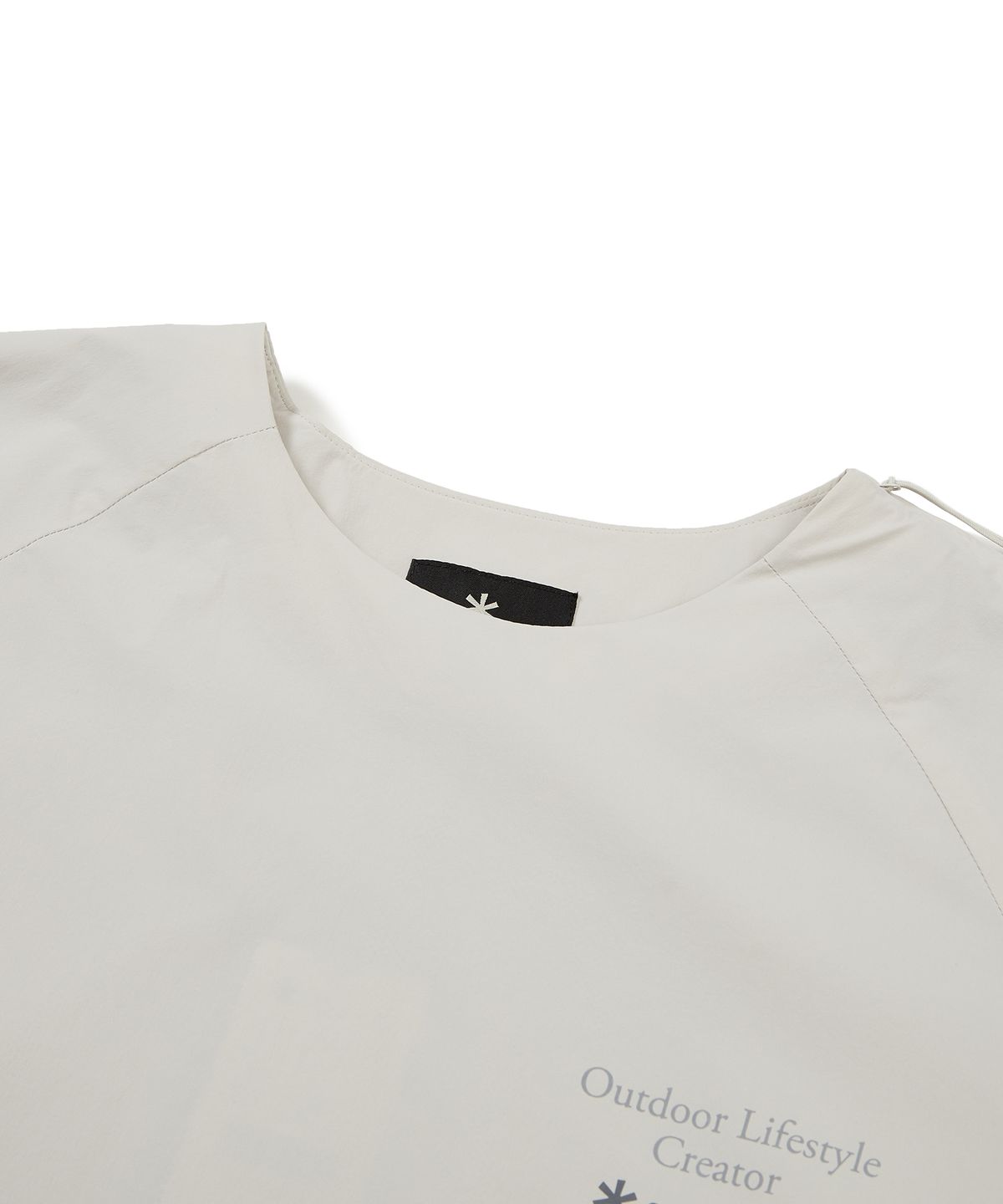 스노우피크 어패럴(SNOWPEAK APPAREL) 씬테크 맨투맨 Light Beige (S23SUSHT68)