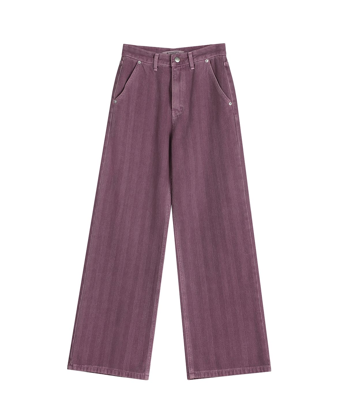 어반드레스(AVANDRESS) Herringbone wide pants CHARCOAL