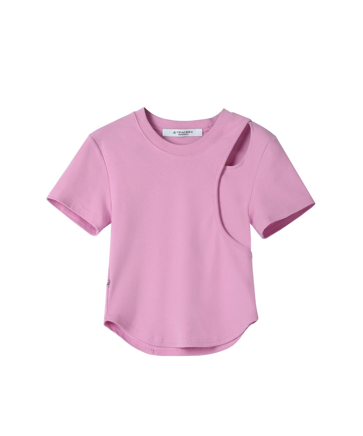 어반드레스(AVANDRESS) hole-cut crop tee - 5COL