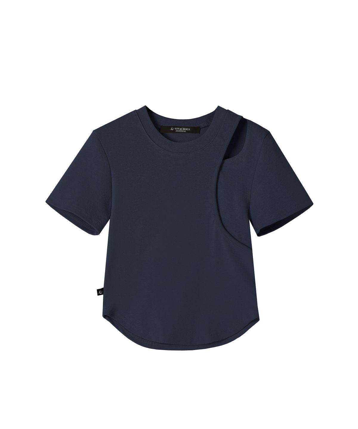 어반드레스(AVANDRESS) hole-cut crop tee - 5COL