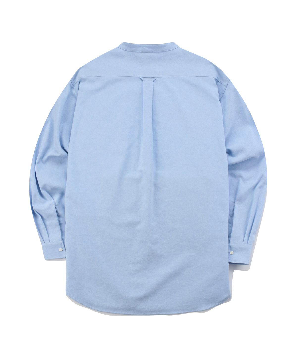컬럼비아 유니버시티(COLUMBIA UNIVERSITY) 1754 CROWN OVERFIT OXFORD HENLY NECK SHIRTS 블루