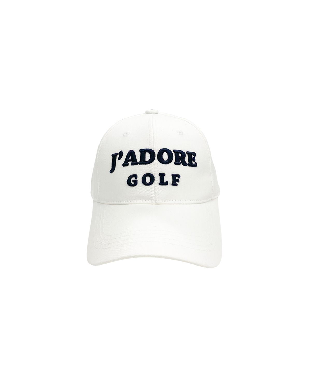 몽버디 골프(MONBIRDIE GOLF) J’adore golf ball-cap 자도르 골프 볼캡 WHITE