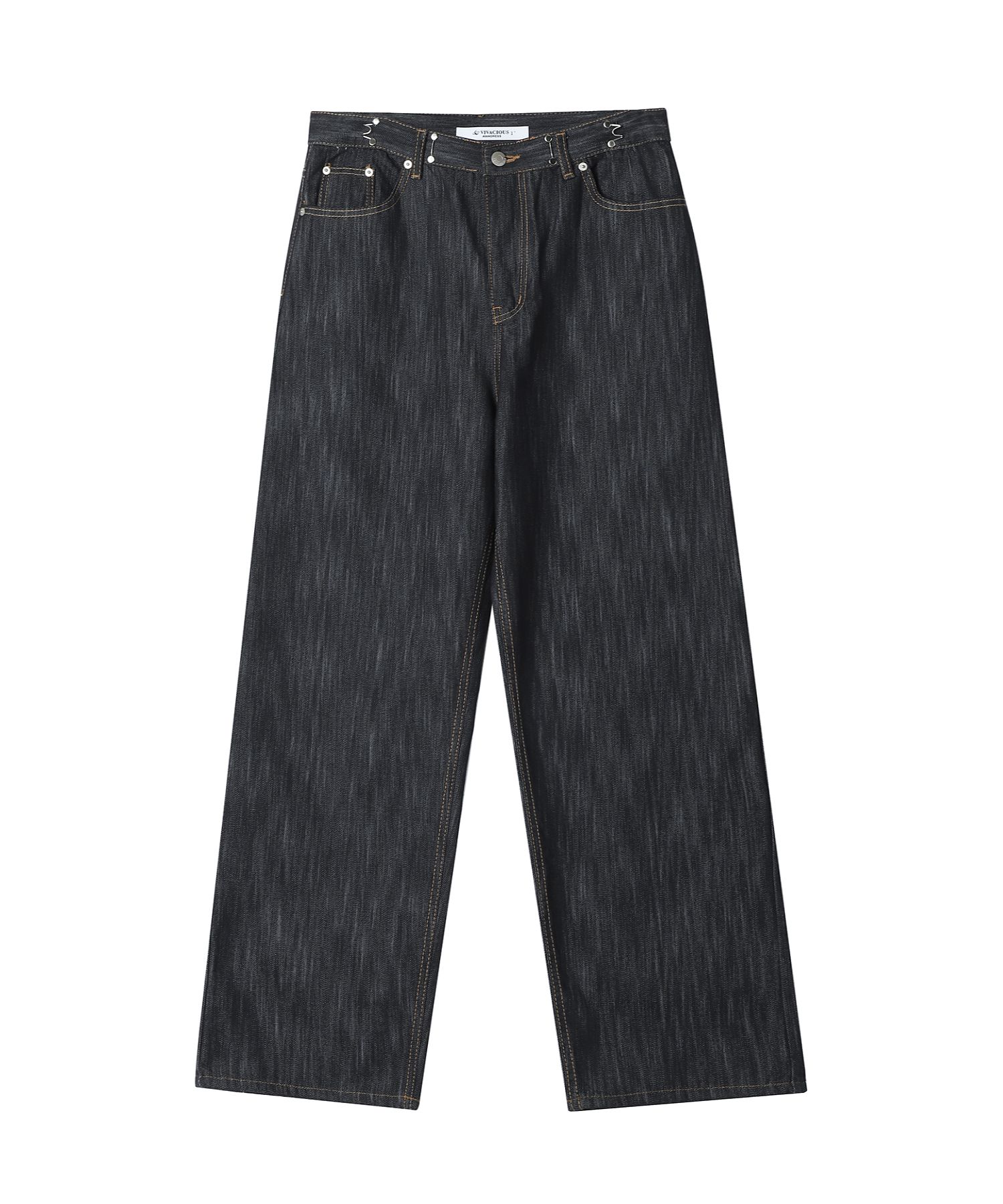 [AVANDRESS] ★SALE★Nonfade BUCKLE WIDE DENIM PANTS/男女共用 MUSINSA | AVANDRESS Nonfade BUCKLE WIDE DENIM PANTS INDIGO