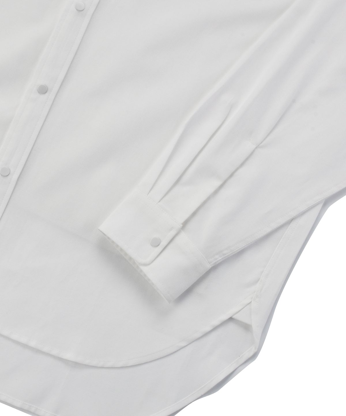 컬럼비아 유니버시티(COLUMBIA UNIVERSITY) 1754 CROWN OVERFIT OXFORD HENLY NECK SHIRTS 화이트