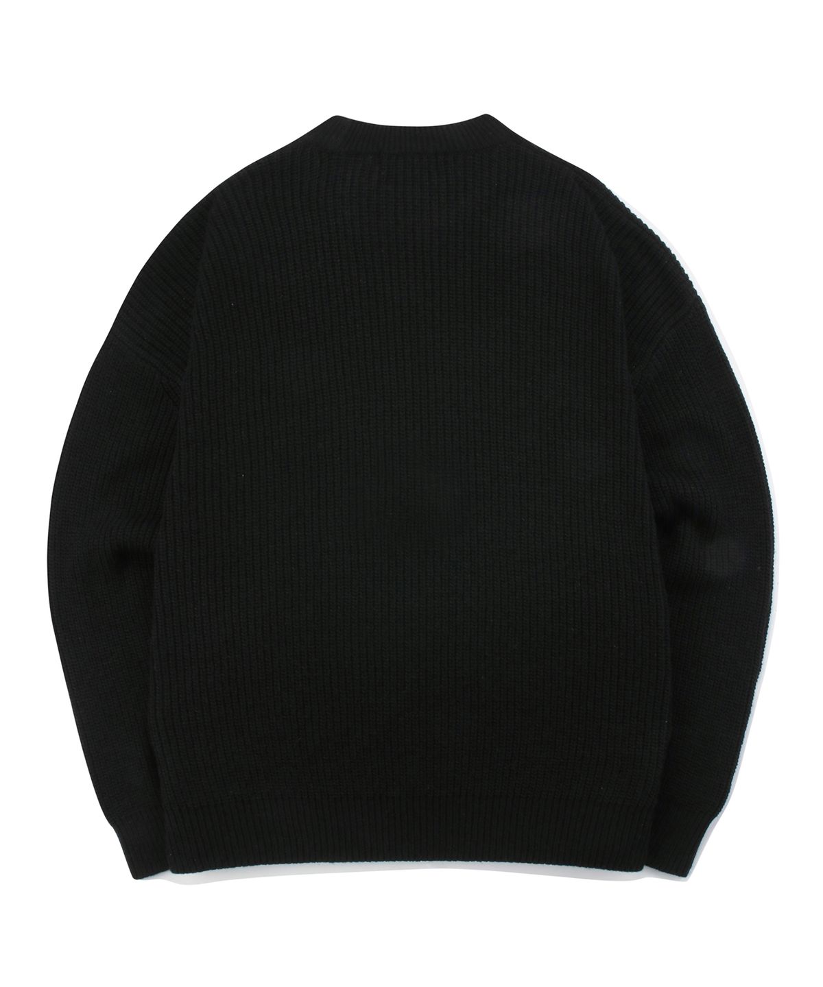 컬럼비아 유니버시티(COLUMBIA UNIVERSITY) 1754 CROWN OVERFIT ROUND SWEATER 블랙