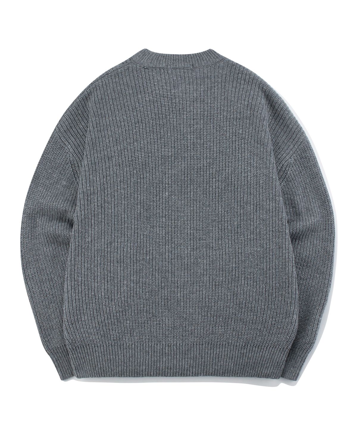 컬럼비아 유니버시티(COLUMBIA UNIVERSITY) 1754 CROWN OVERFIT ROUND SWEATER 그레이
