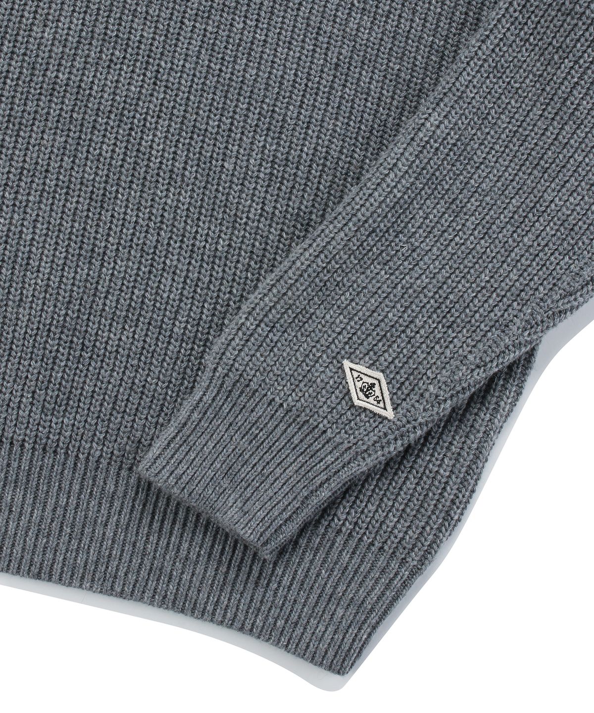컬럼비아 유니버시티(COLUMBIA UNIVERSITY) 1754 CROWN OVERFIT ROUND SWEATER 그레이