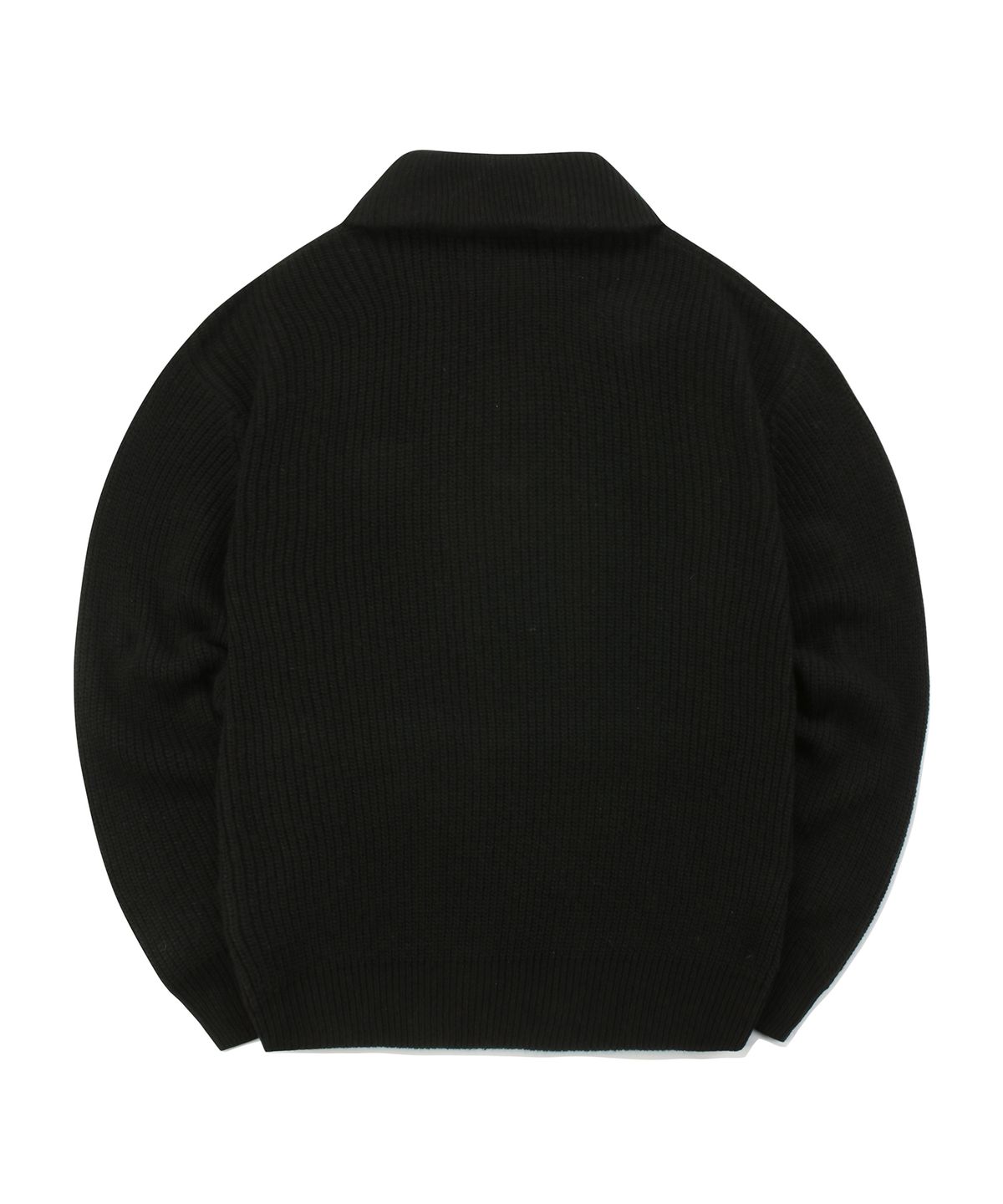 컬럼비아 유니버시티(COLUMBIA UNIVERSITY) 1754 CROWN OVERFIT HALF ZIP-UP SWEATER 블랙
