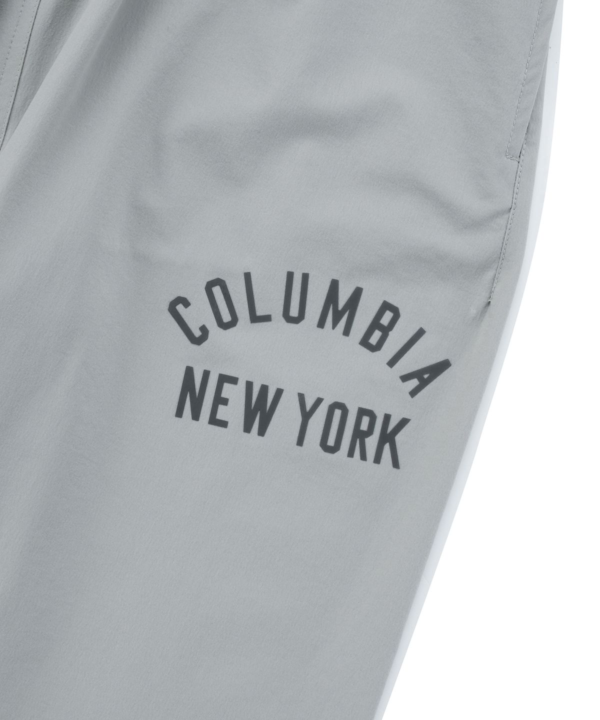컬럼비아 유니버시티(COLUMBIA UNIVERSITY) CU NY REGULAR FIT NYLON PANTS 웜그레이