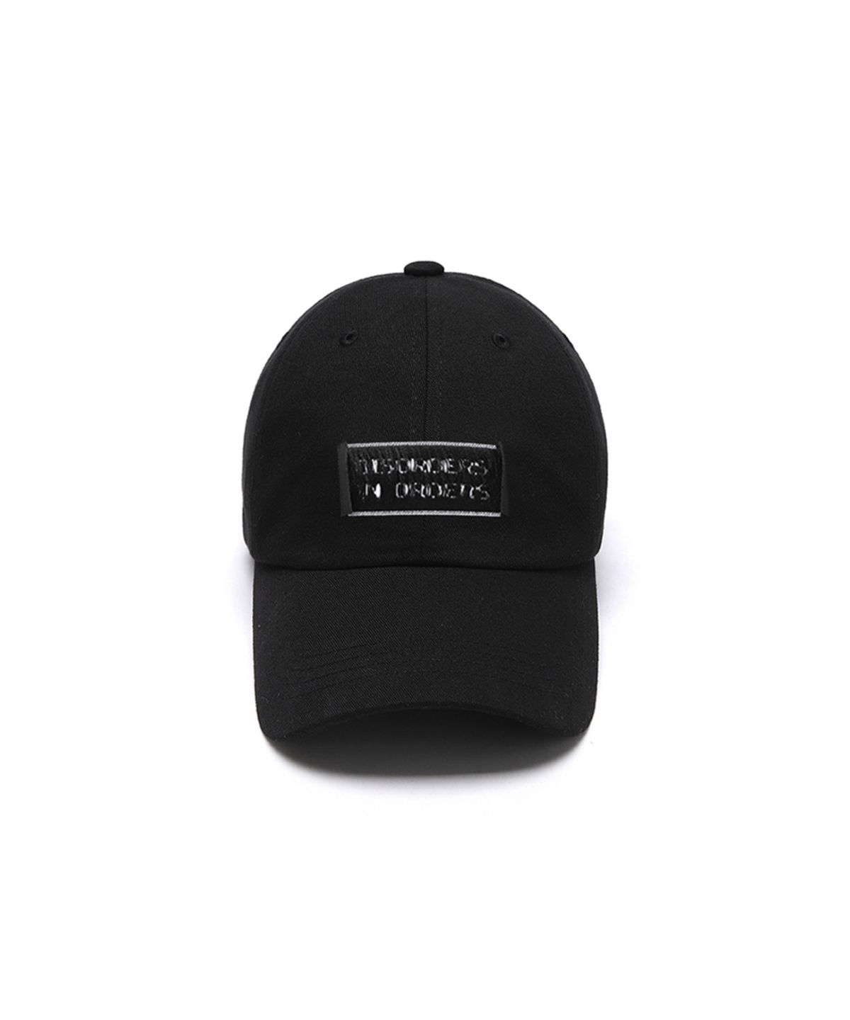 일레딧(ILLEDIT) BASIC BLACK LABEL BALLCAP BLACK