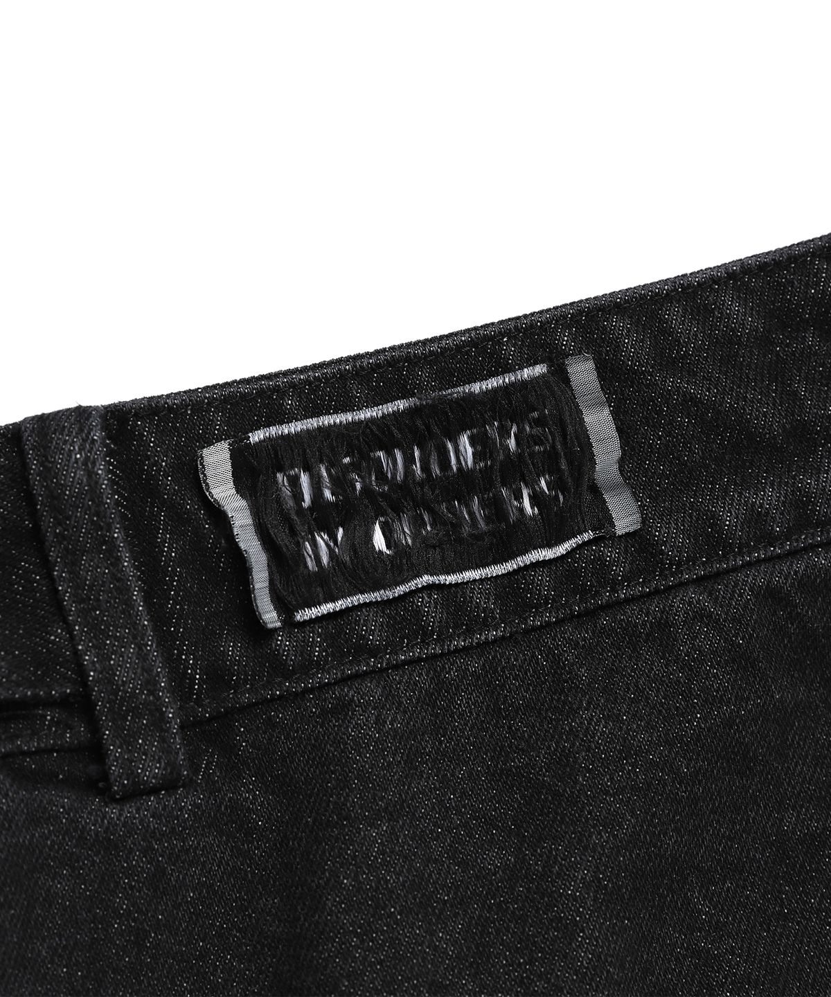 일레딧(ILLEDIT) WASHED DENIM WIDE CARGO PANTS