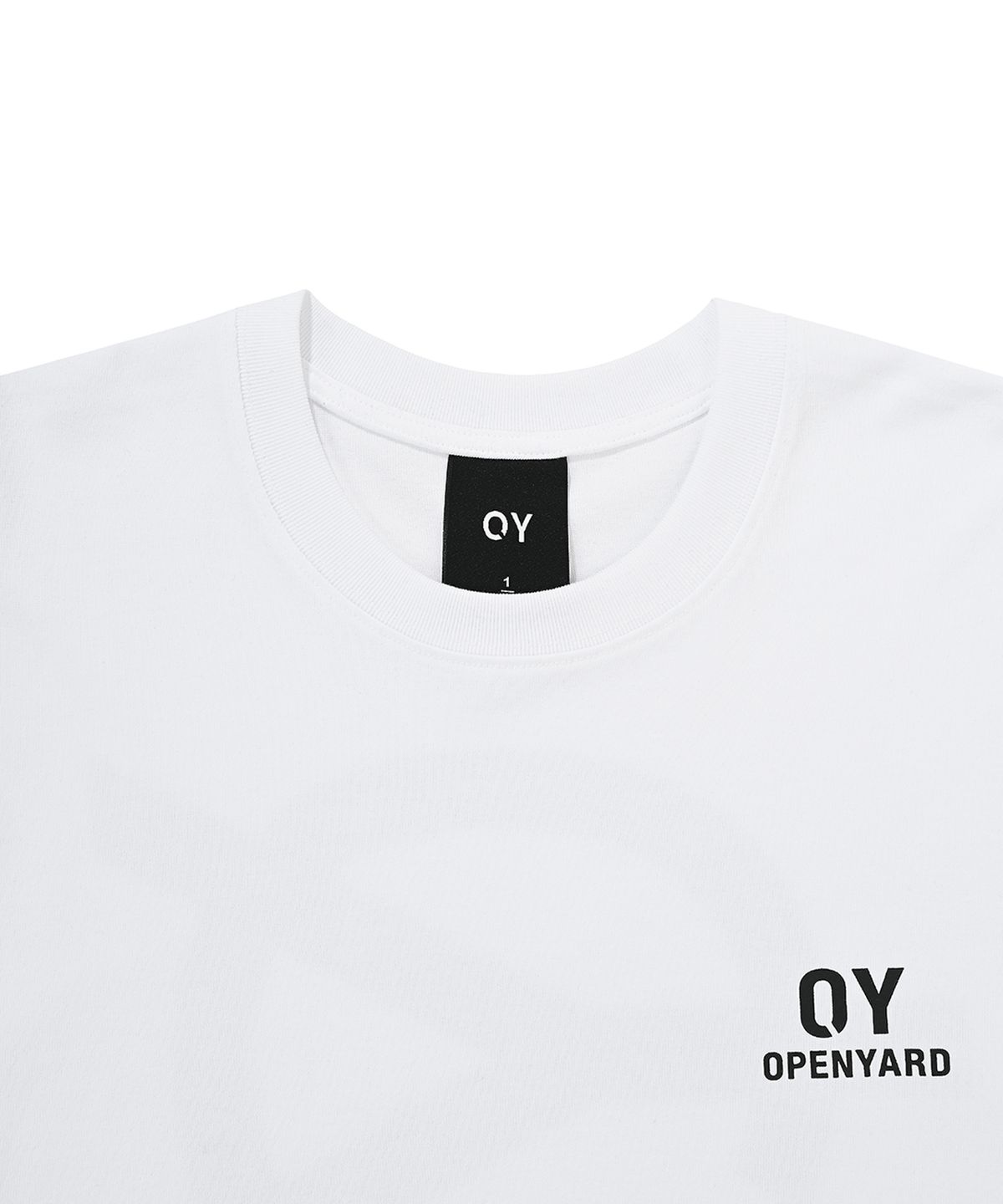 오픈야드(오와이)(OPENYARD(OY)) 베이직 로고 티-화이트