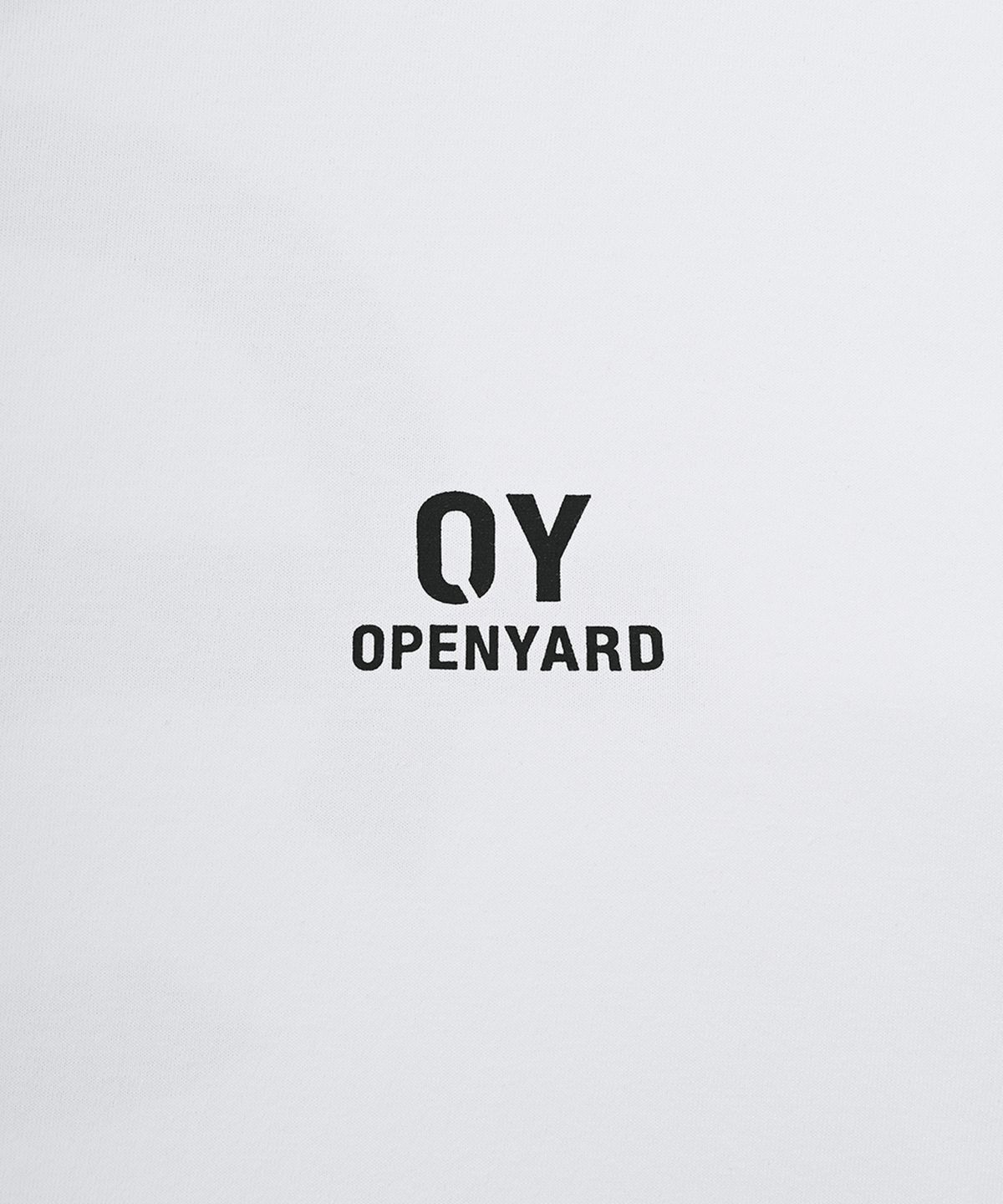 오픈야드(오와이)(OPENYARD(OY)) 베이직 로고 티-화이트