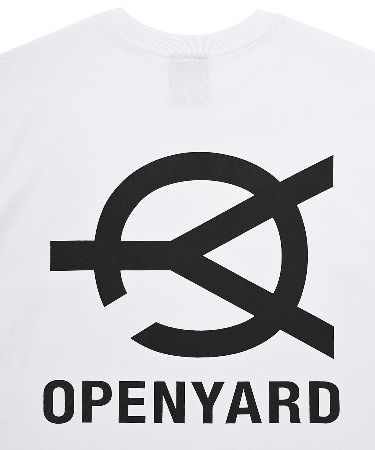 오픈야드(오와이)(OPENYARD(OY)) 베이직 로고 티-화이트
