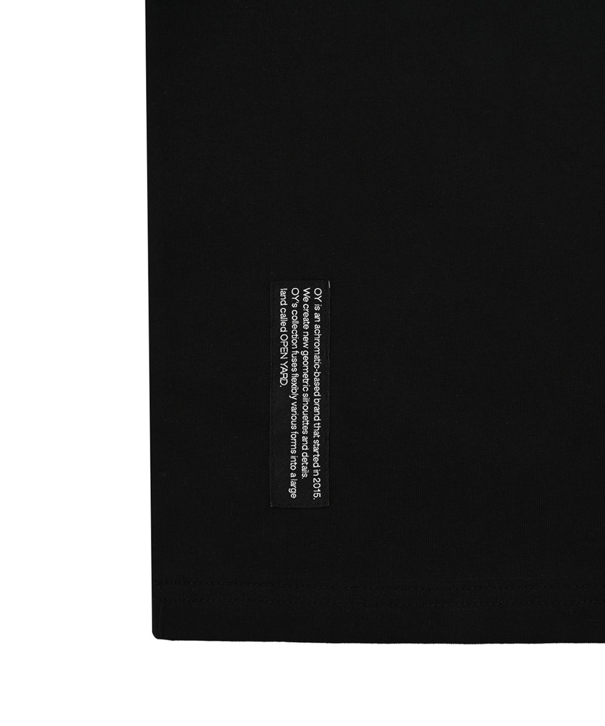 오픈야드(오와이)(OPENYARD(OY)) 이모션 캣 롱 슬리브-블랙