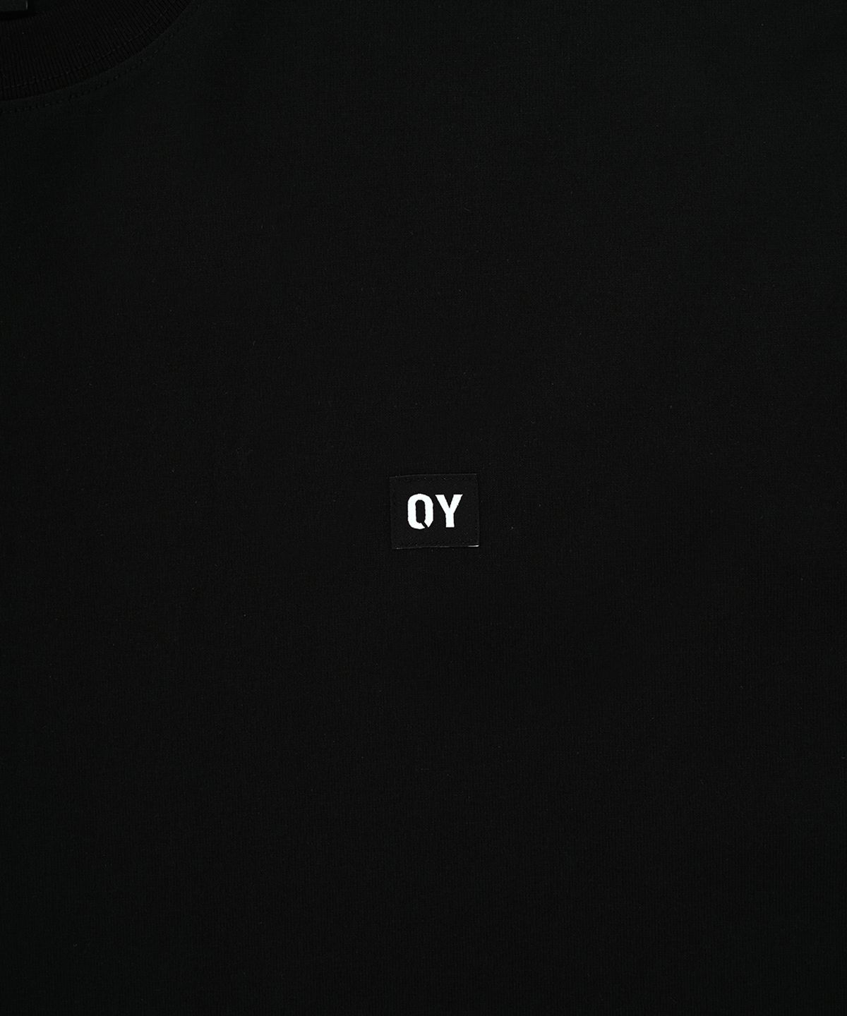 오픈야드(오와이)(OPENYARD(OY)) 블레이즈 로고 롱 슬리브-블랙