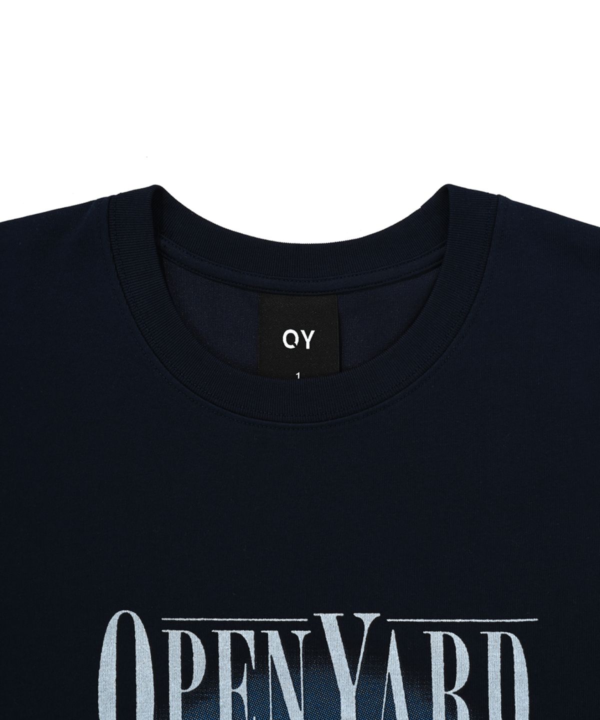 오픈야드(오와이)(OPENYARD(OY)) 데저트 플래닛 롱 슬리브-네이비