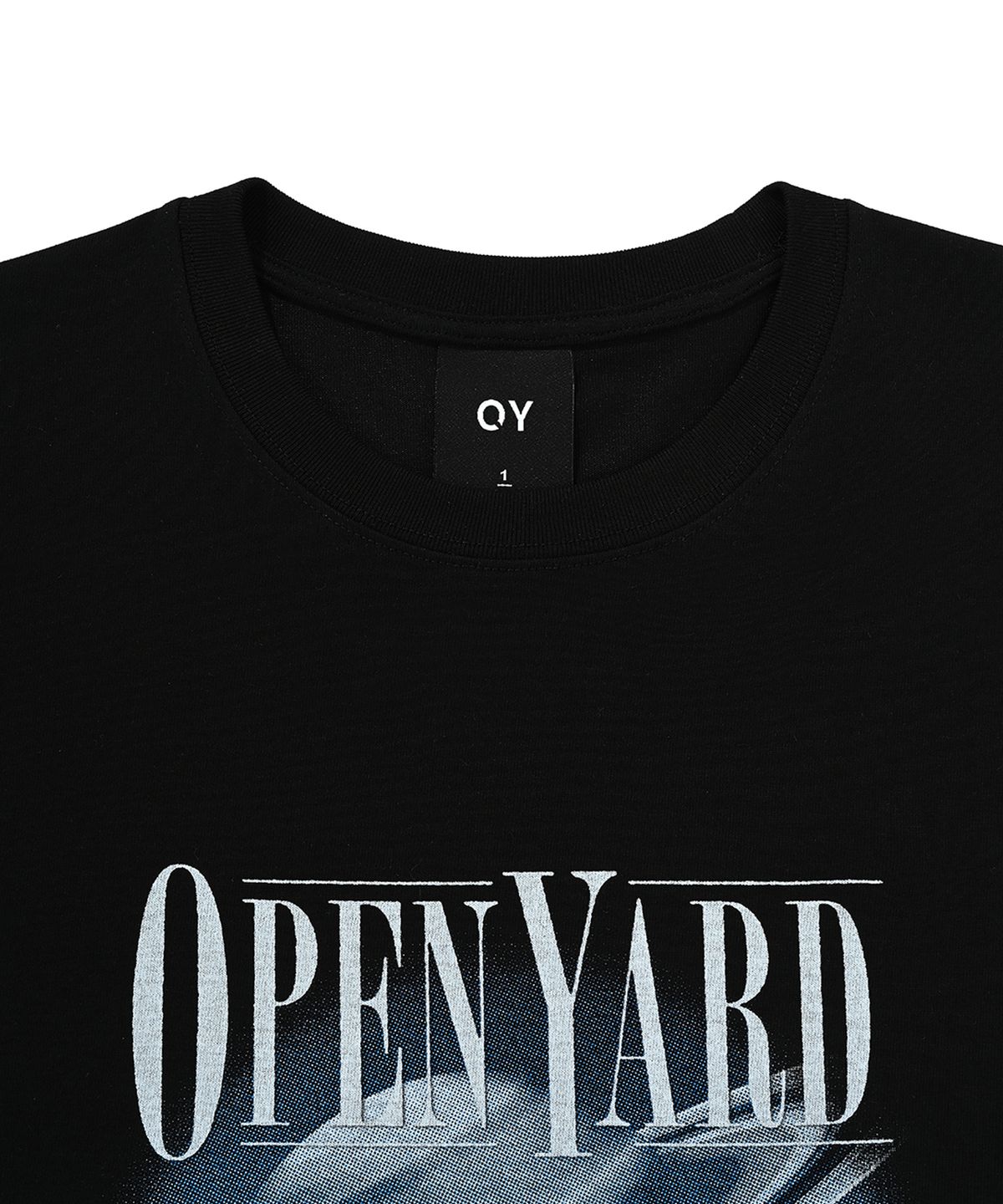 오픈야드(오와이)(OPENYARD(OY)) 데저트 플래닛 롱 슬리브-블랙