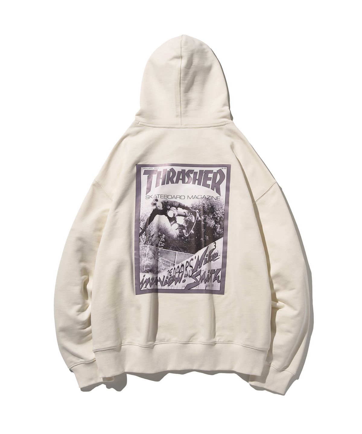 트레셔(THRASHER) 스미스 그래픽 후디 아이보리