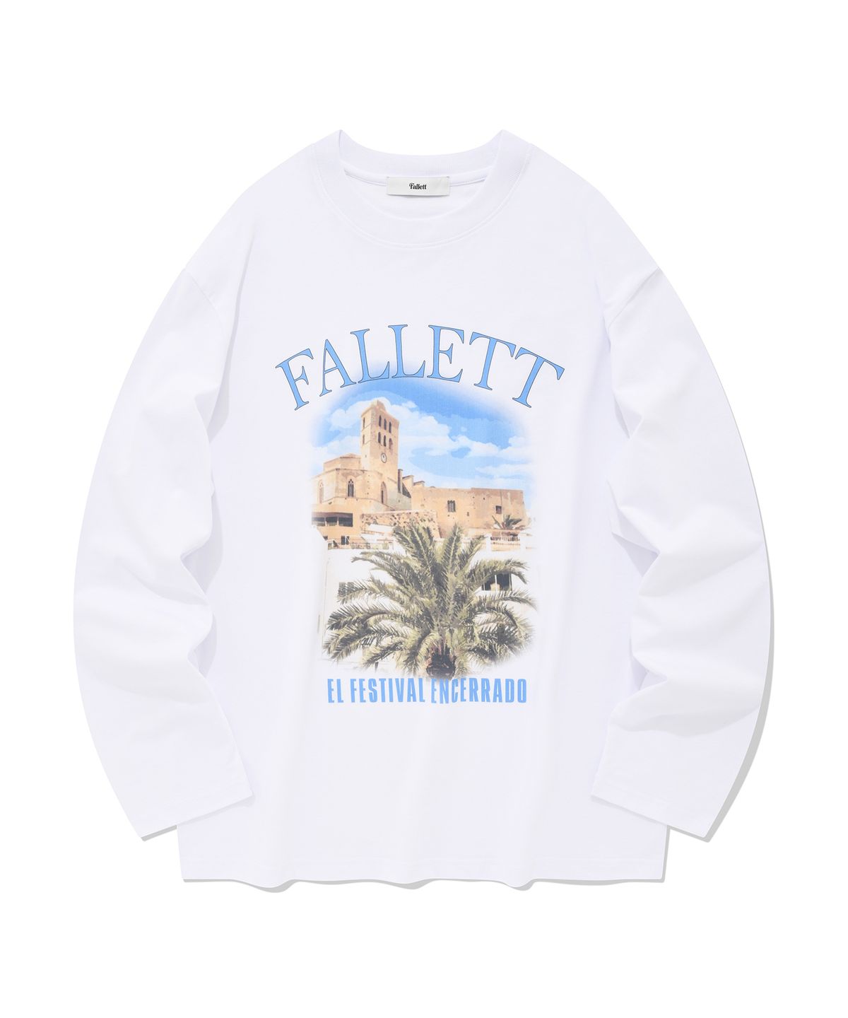팔렛(FALLETT) 리조트 롱슬리브 화이트