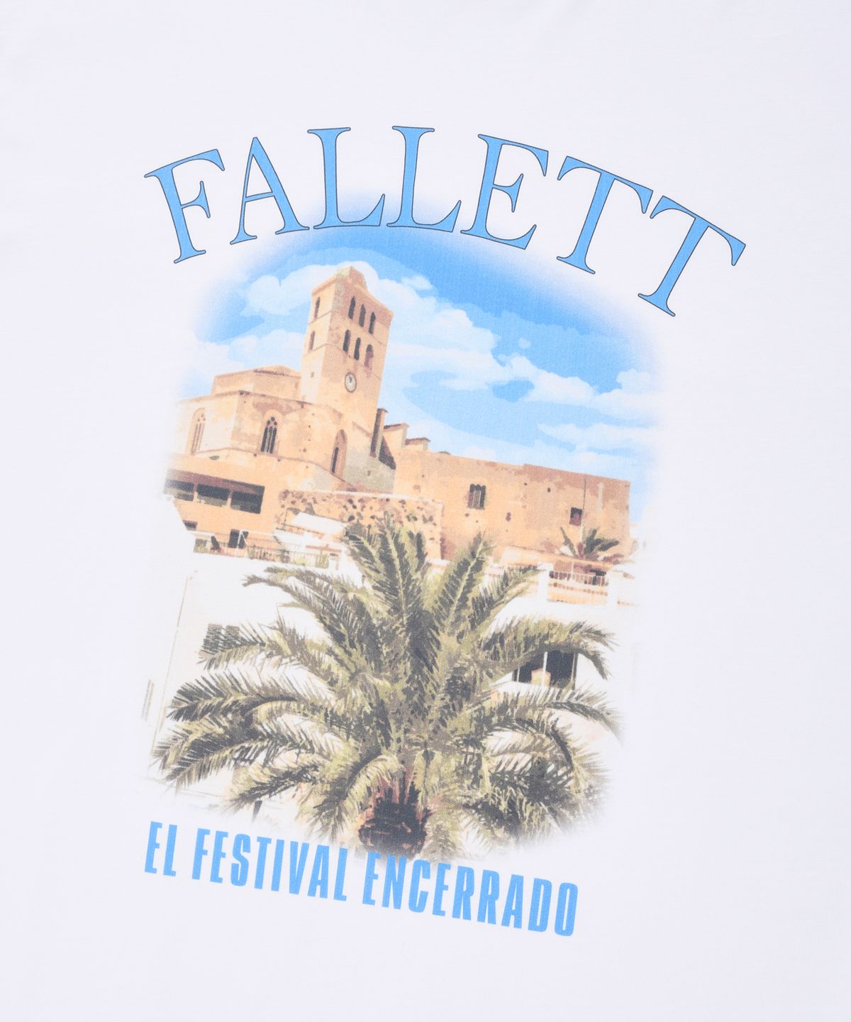 팔렛(FALLETT) 리조트 롱슬리브 화이트